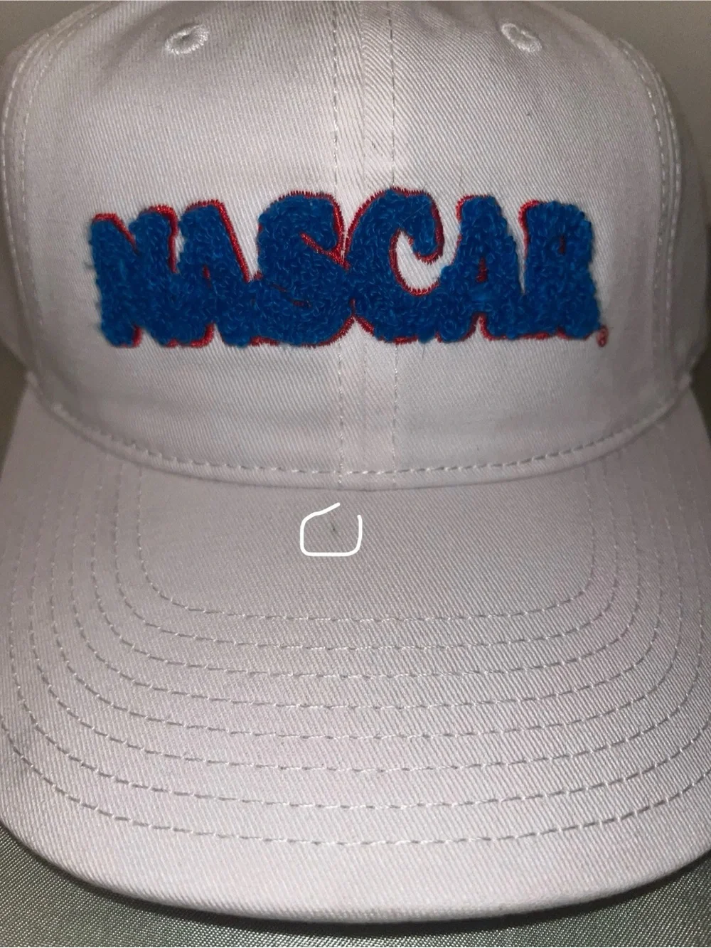 NWT NASCAR Hat - White